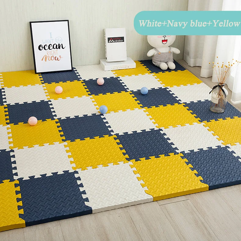 Thickening Mats for Kids Children's Foam Floor Children's Stitching Crawling Climbing Home Bedroom Living Room Tatami Play Mats