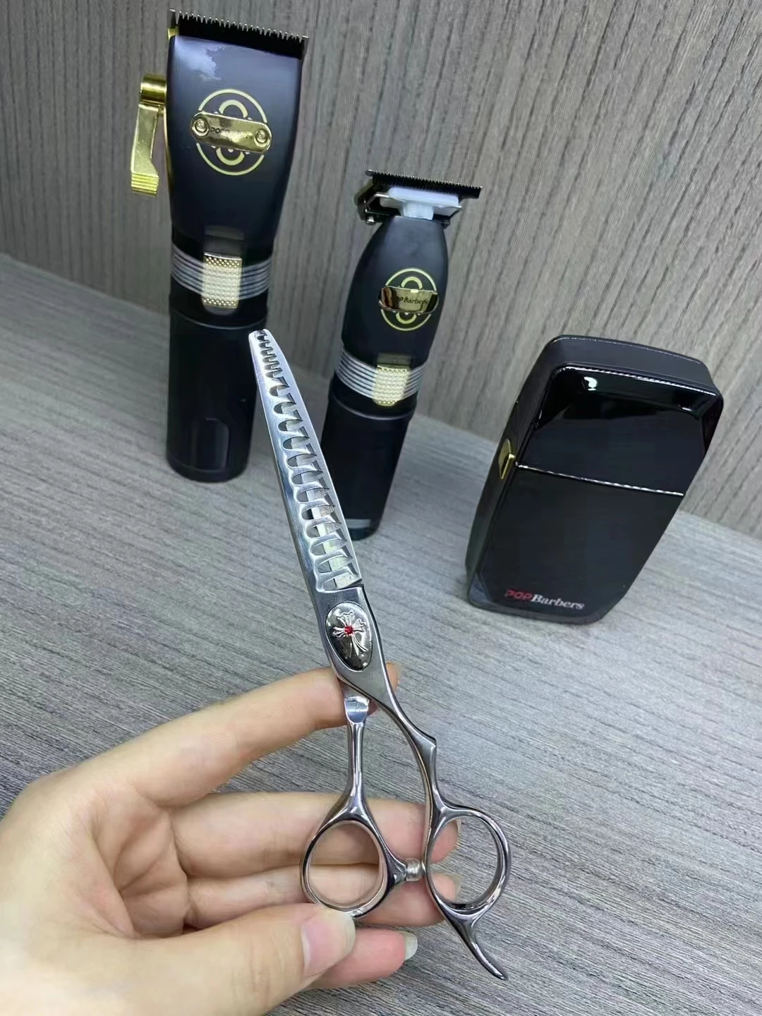 Pop Barbers P800 P700 P600 Hair Clipper Hair Trimmer for Men Professional Barber Hair Cutting Machine Finishing Haircut