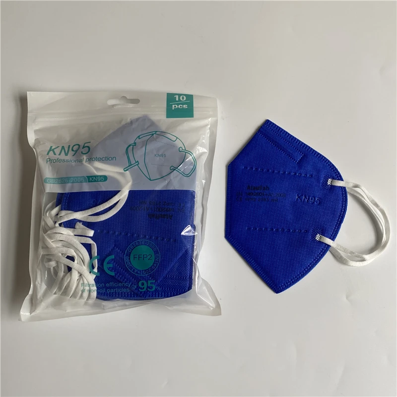 Ataullah ffp2 face mask kn95 Mascarillas 5 Layer filtration disposable breathable mask Protective Dustproof Mouth Mask fpp2 kn95