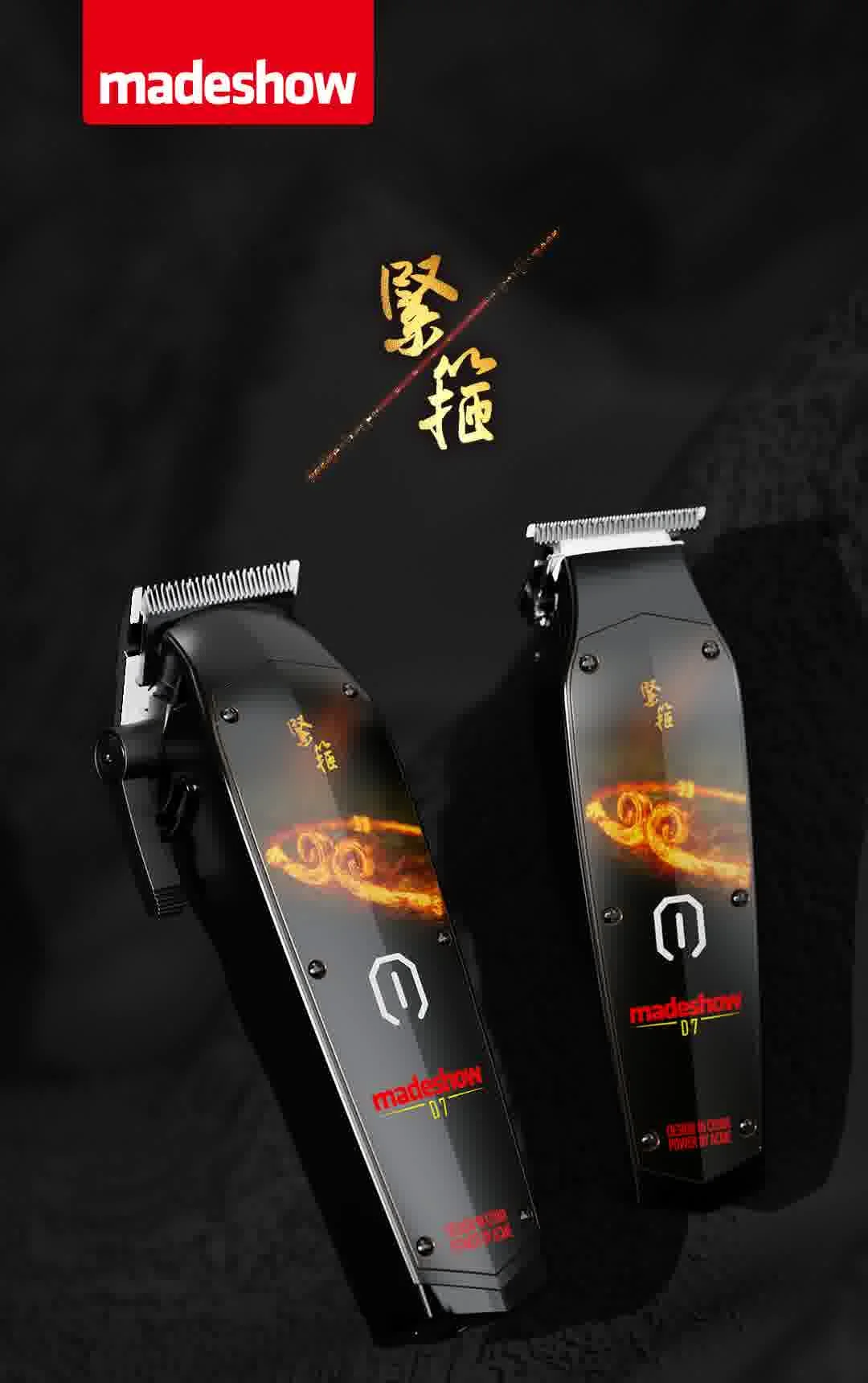 NEW Professional Electric 7200RPM Hair Clipper High Power Silent Hair Trimmer Barbershop Haircut Machine (Code Scraping Version)