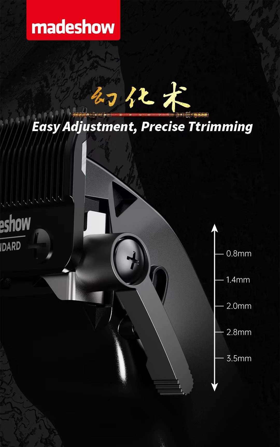 NEW Professional Electric 7200RPM Hair Clipper High Power Silent Hair Trimmer Barbershop Haircut Machine (Code Scraping Version)