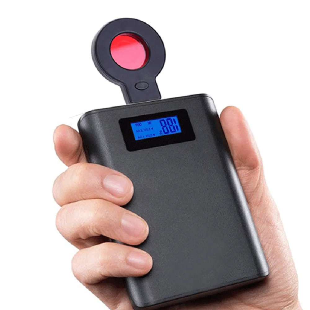 Wireless RF Signal Detector Bug GSM Audio GPS Tracker Mini Camera Finder Camera IR Scanning AI Standby Automatic Detection G638W