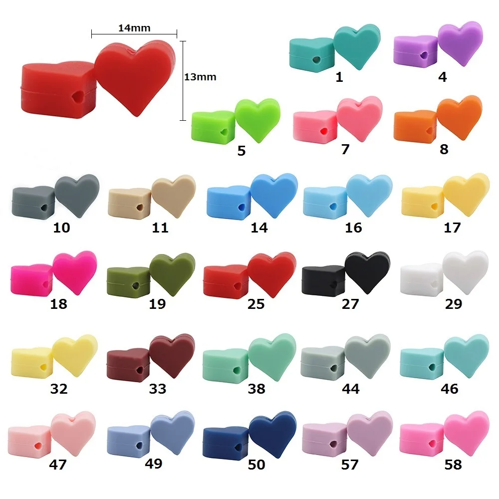 BOBO.BOX Silicone Teethers Beads Eco-friendly BPA Free Baby Teething Letter Beads Pacifier Chain Clip DIY Necklace Rattail Cord