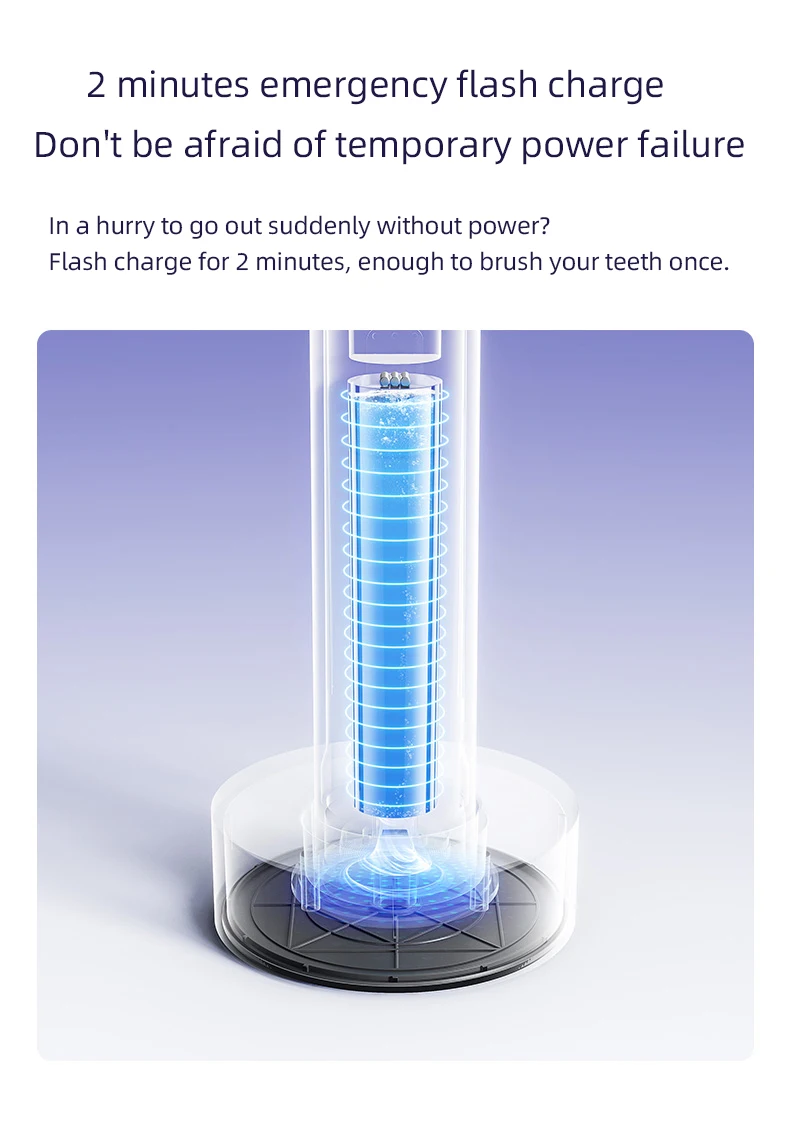 Xiaomi MIJIA Sonic Electric Toothbrush Set T302 4 Brush Heads IPX8 Waterproof Wireless Chraging Electronic Tooth Brush