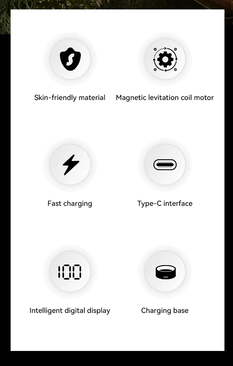 Kemei KM-2035 9900 RPM Hair Clipper Barber Professional Cordless Trimmer Magnetic Motor Mower For Men Hair Cutting Machine