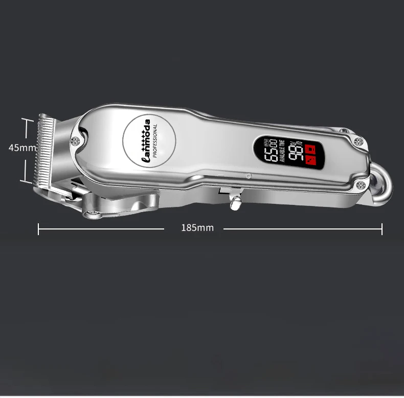 All Metal Hair Trimmer Machine Beard Clipper Electric Shaver for Men High Power Professional Cutter For Hairdresser Barber Shop