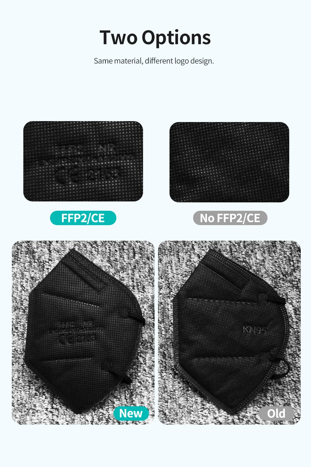 5Layer FFP2 Masks CE Approve KN95 Melt-blown 95% Filtering Adult Multi-colors Black Pink Blue Bag Pack ffp2 NR EU Fast Delivery