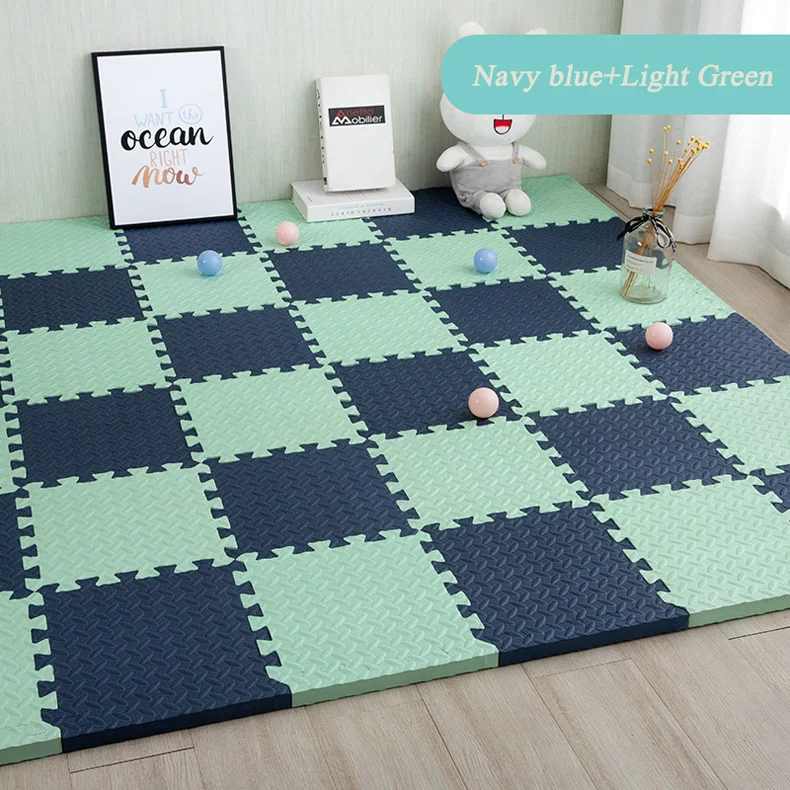 8Pcs Thickening Mat for Kids Children Foam Floor Children's Stitching Crawling Climbing Home Bedroom Living Room Tatami Play Mat