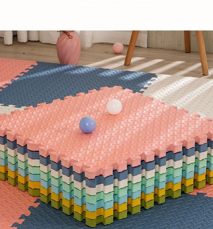 8Pcs Thickening Mat for Kids Children Foam Floor Children's Stitching Crawling Climbing Home Bedroom Living Room Tatami Play Mat