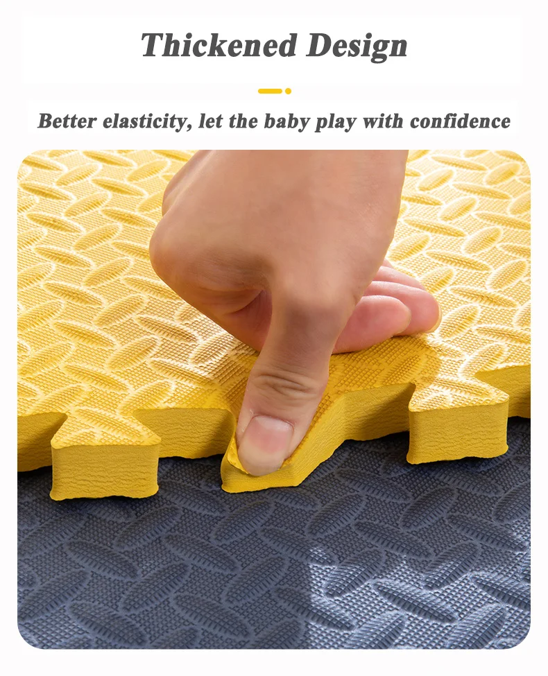 8Pcs Thickening Mat for Kids Children Foam Floor Children's Stitching Crawling Climbing Home Bedroom Living Room Tatami Play Mat