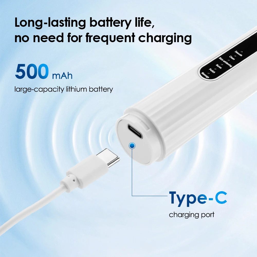 Electric ToothBrush Whitening Frequency Sonic Teeth Cleaner Dental Scaler Toothbrush Calculus Plaque Remover Stone Remover Kit