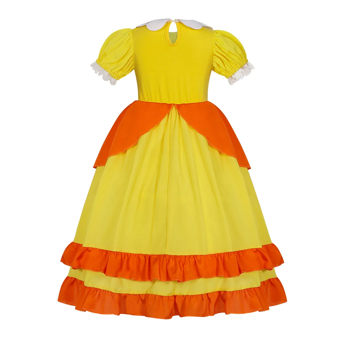 Peach Costume Girl Rosalina Dress Daisy Cosplay Children Birthday Carnival Fancy Party Dresses for Girls