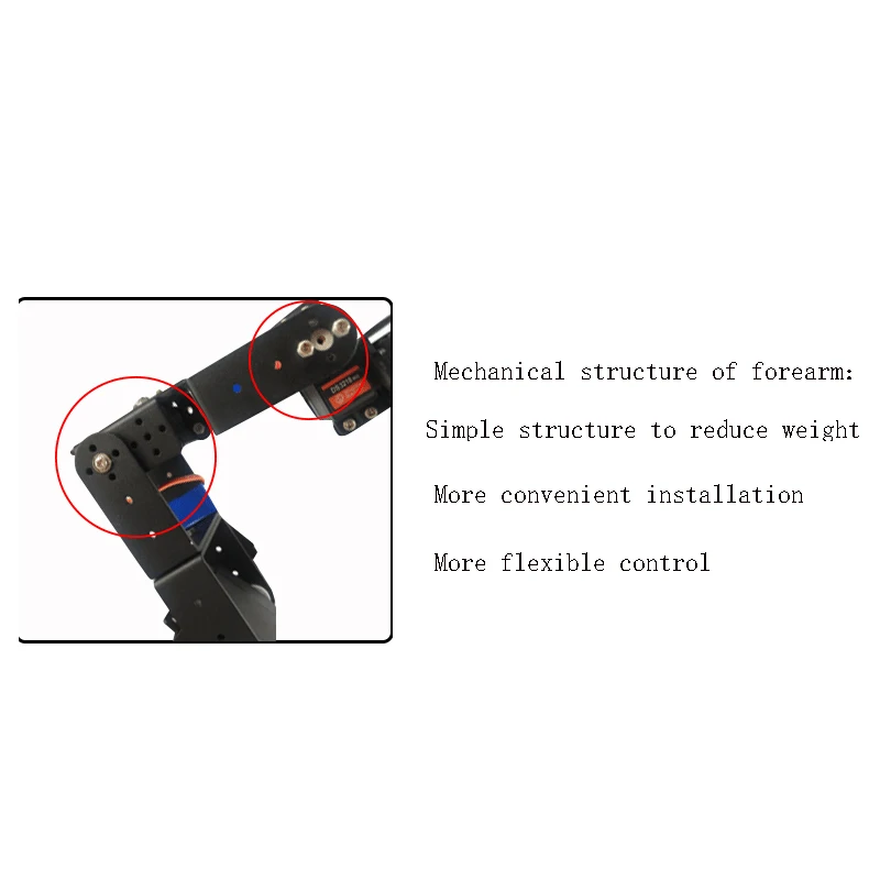 6 DOF Robotics Kit Educational Robot Manipulator Metal Alloy Arduino Arm Servo MG996 for Arduino Robot DIY Kit Programmable Kit