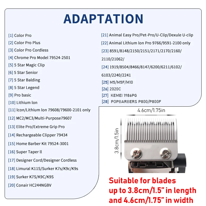 10pcs Universal Guards Hair Cutting Combs for Professional Hair Trimmer Machine Barber Accessories Trimmer Limit Combs 1.5-25mm