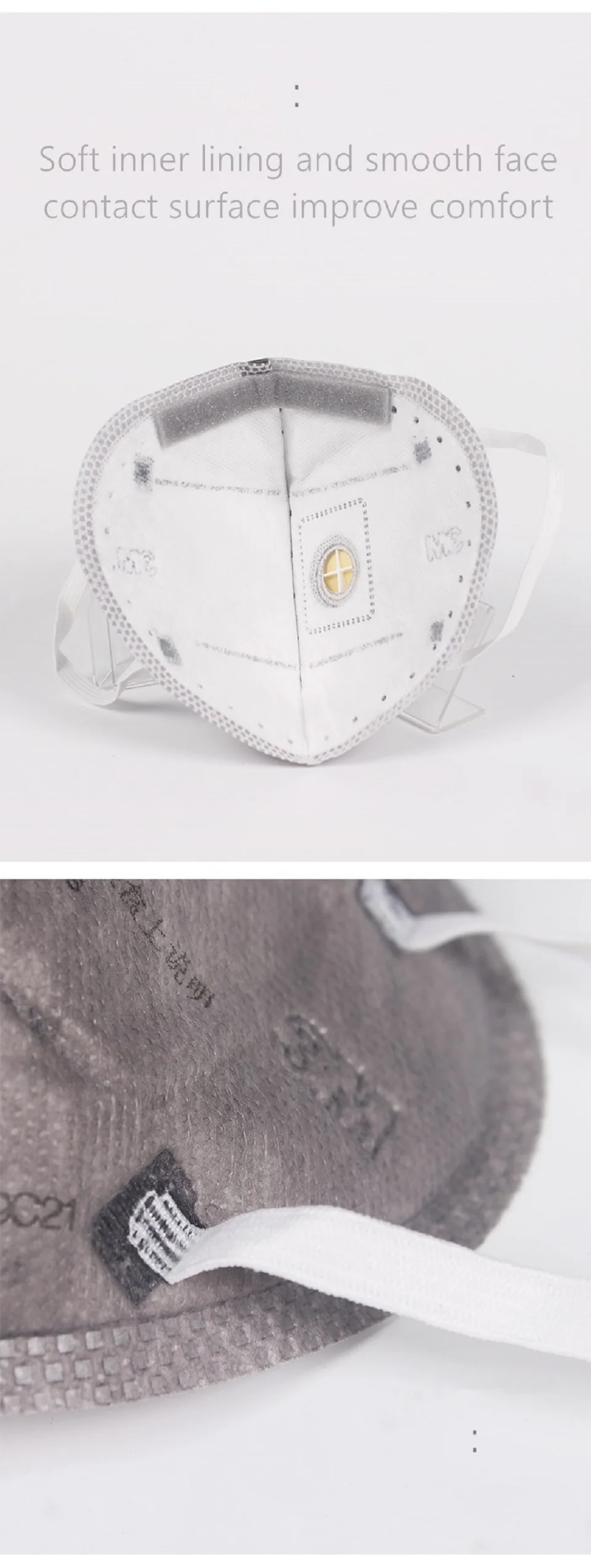 3M Mask 9541V/9542V Reusable Approved Mascarilla Valve Organic KN95 Gas Safety Individual Package Face Mask Mascarillas In Stock