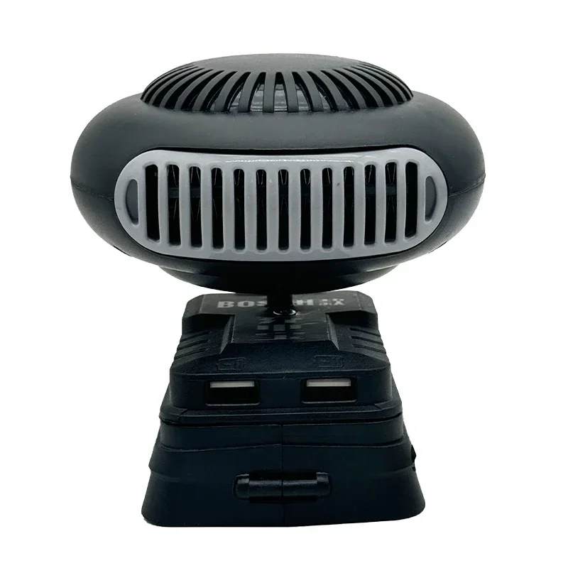 Portable Lithium Electric Power Warm Air Blower Fan Heater Hot&Cold Wind Dual Mode for Makita for Bosch for DeWalt for Milwaukee