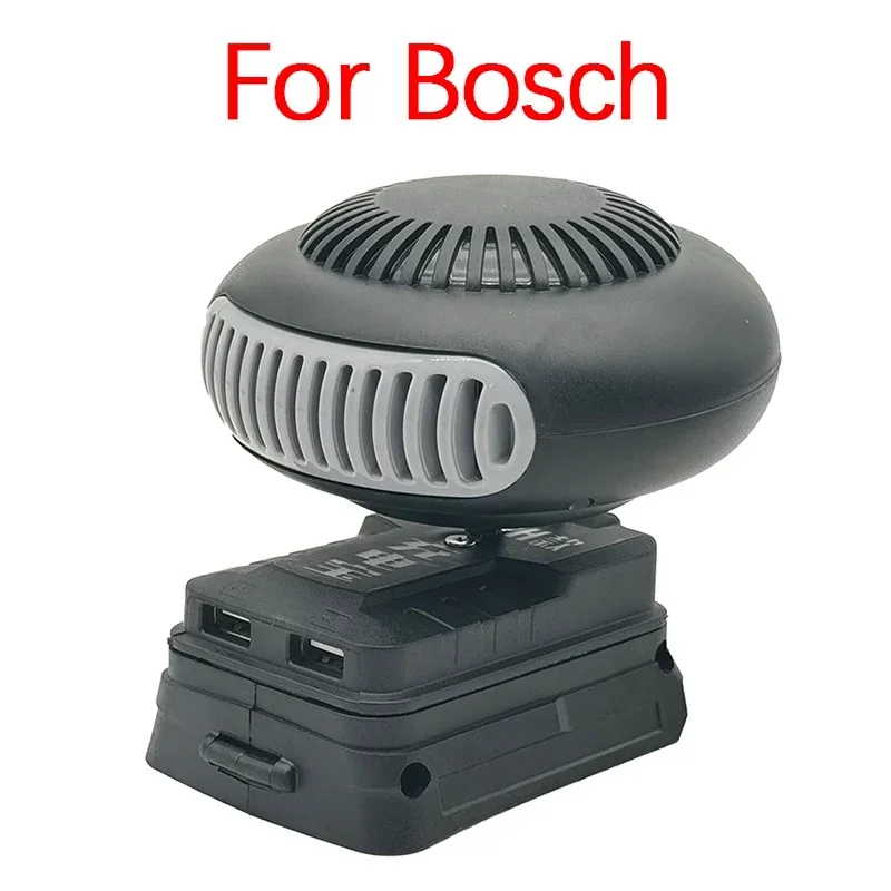 Portable Lithium Electric Power Warm Air Blower Fan Heater Hot&Cold Wind Dual Mode for Makita for Bosch for DeWalt for Milwaukee
