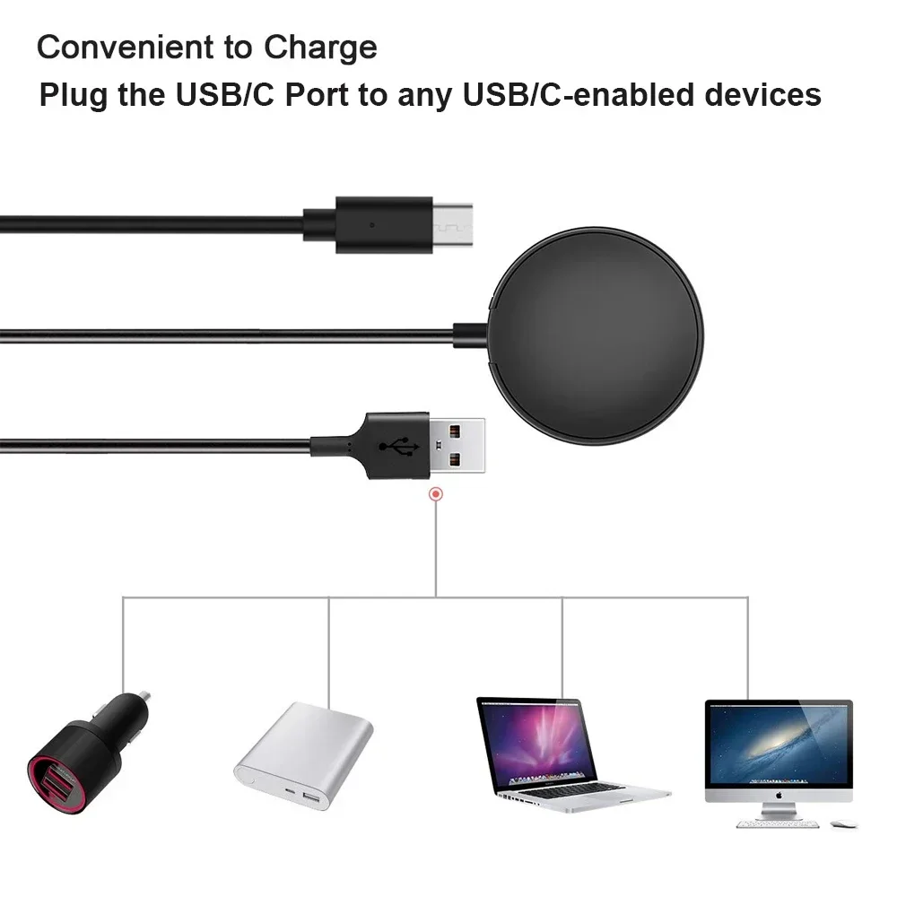 Magnetic Charger for Samsung Galaxy Watch 7 Ultra FE 6 5 Pro Fast Charging USB C For Samsung Watch 4 3 2 1 Universal Charging