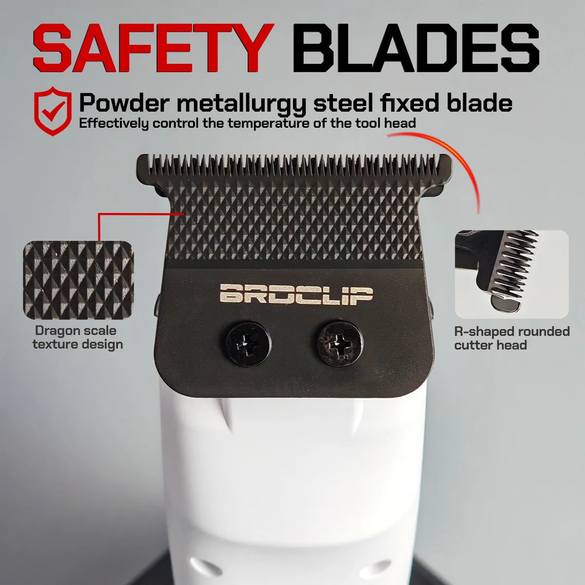 BRDCLIP BRD9615 9000PRM Professional Men's Hair Trimmer Barber Finish Electric Clipper DLC Blue Blade Hair Cutting Machine