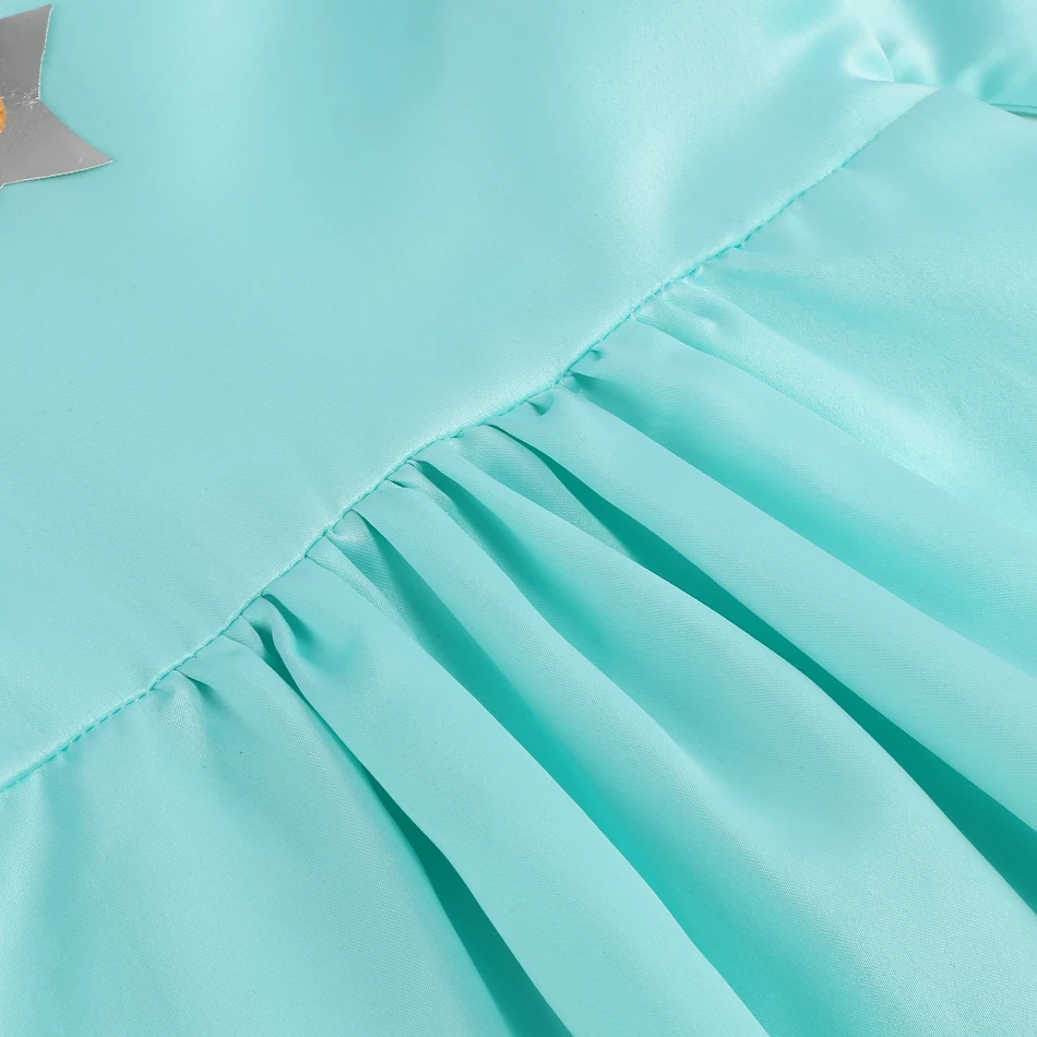 Peach Princess Dress Girl 2-10 Yrs Daisy Cosplay Costume Rosalina Dress Up Clothes Children Birthday Theme Party Carnival Outfit