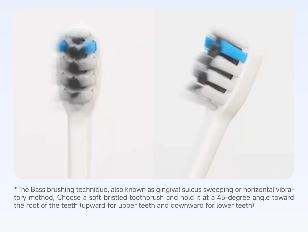 DOCOLAB Electric Toothbrush Sonic Vibration Brush 3-Gear Mode USB Charging IPX7 Waterproof Personal Care Appliances