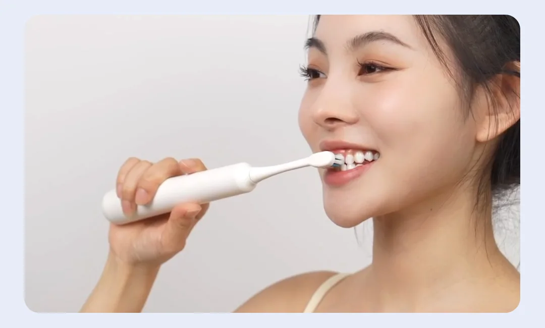 DOCOLAB Electric Toothbrush Sonic Vibration Brush 3-Gear Mode USB Charging IPX7 Waterproof Personal Care Appliances