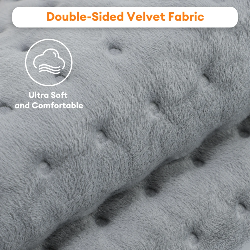 Electric Heating Blanket Thermal Pads Warmer 9 Levels Heated Mat Soft&Safe Winter Body Back Leg Warmer Pads Home Use  60*30cm