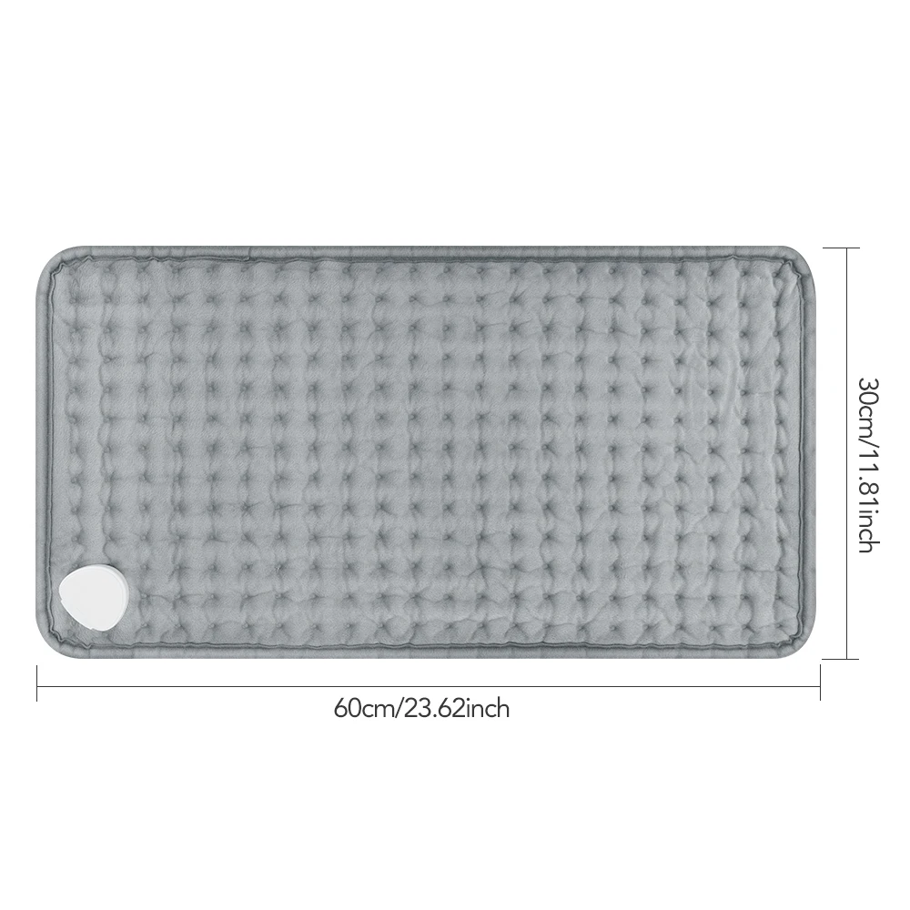 Electric Heating Blanket Thermal Pads Warmer 9 Levels Heated Mat Soft&Safe Winter Body Back Leg Warmer Pads Home Use  60*30cm