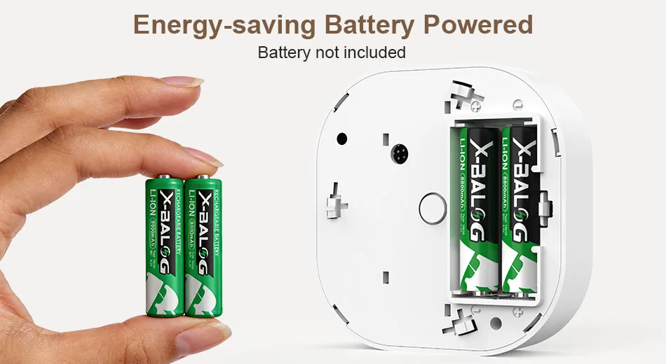 Independent Smoke Sensor Detector Fire Alarm System for Home Office Security Smoke Alarm Fire Protection