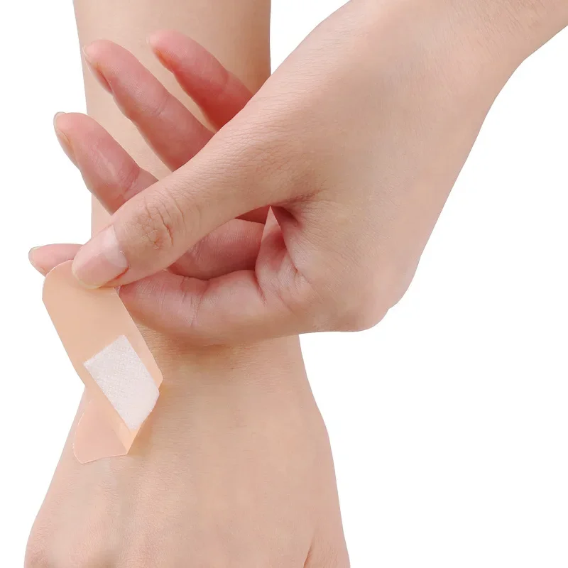 Waterproof Breathable Cushion Band-Aids | Adhesive Plaster Sticker | First Aid Bandage for Wound Care