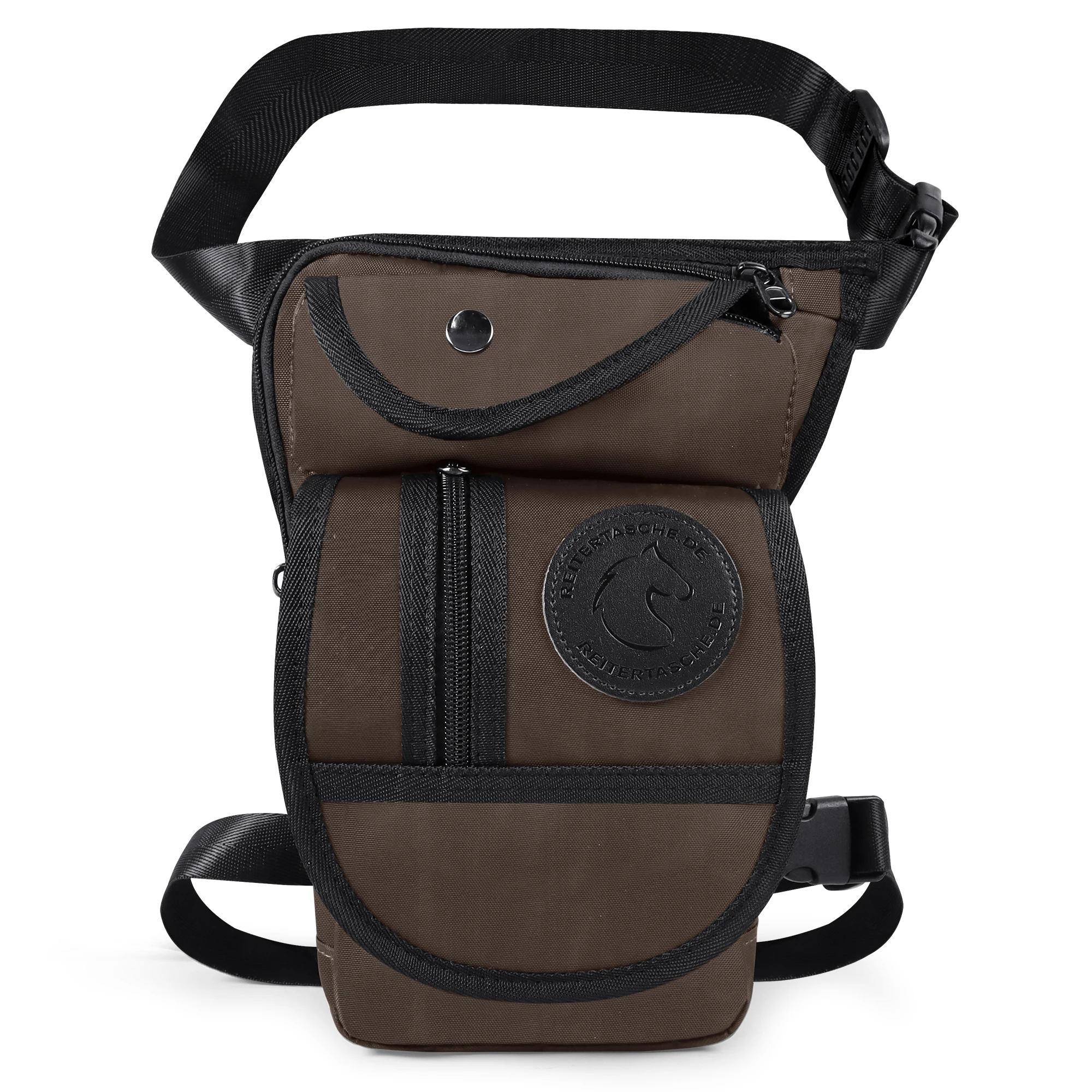 Portable Equestrian Drop Leg Bag High Quality Canvas Nylon Horse Riding Waist Bag Outdoor Equestrian Equipment Large Capacity