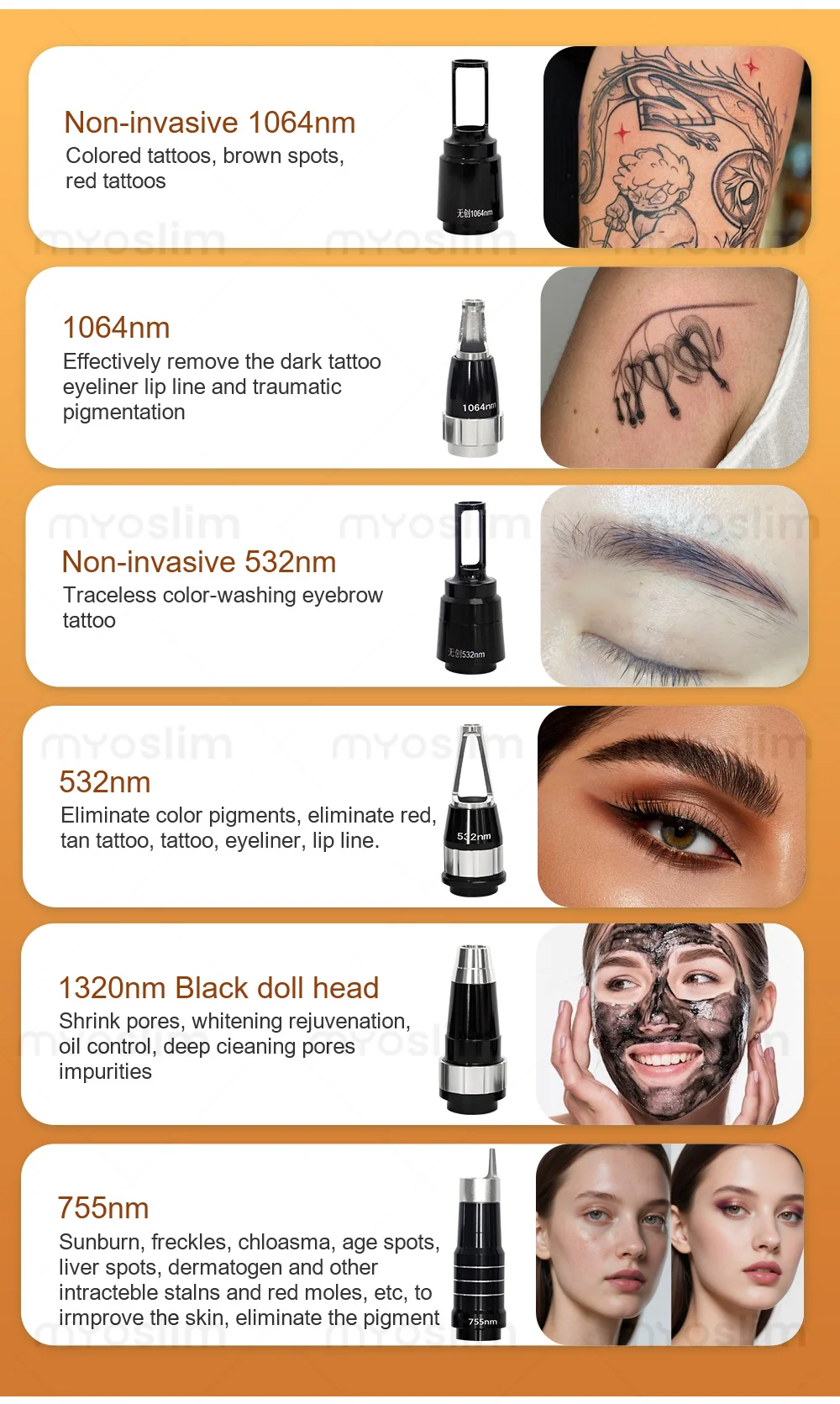 5000W 10Bars IPL Professional 4-in-1 Diode Laser 4 Wavelength Hair Removal Device Pico Laser RF Photorejuvenation Device