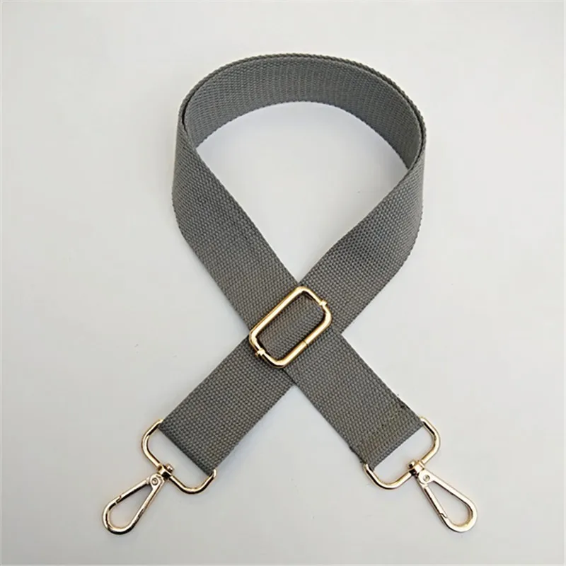 Nylon Bag Strap Solid Color Woman Colored Straps for Crossbody Messenger Shoulder Bag Accessories Adjustable Belts Straps