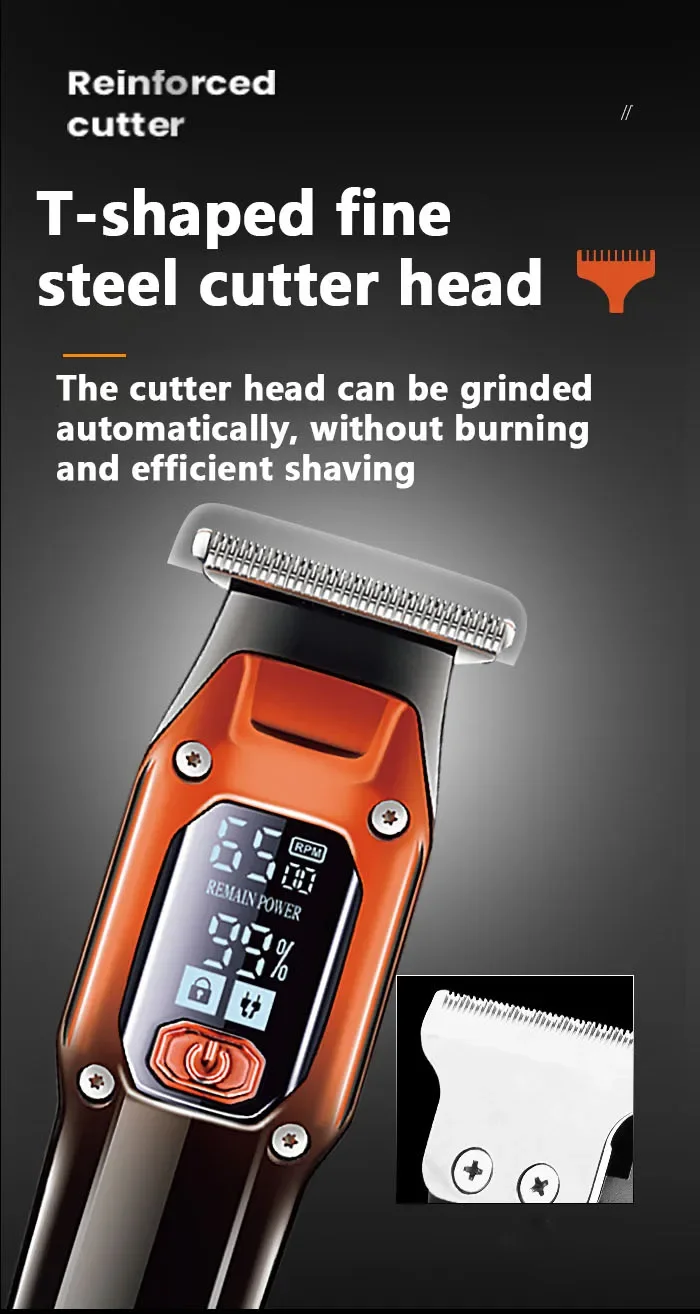 Men's Hair Clipper KM-2296 KM-658 KM-RS7098 Electric Hair Trimmer Machine Professional Hair Cutting Machine Beard Trimmer