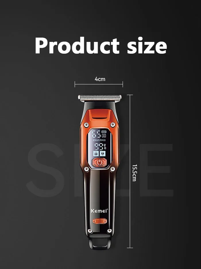 Men's Hair Clipper KM-2296 KM-658 KM-RS7098 Electric Hair Trimmer Machine Professional Hair Cutting Machine Beard Trimmer