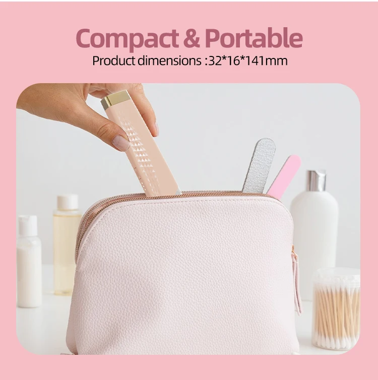 Rechargeable Exfoliating Shaver for Women with Light, Includes 6 Replacement Blades; Tool for Facial Exfoliation and Removing Bo