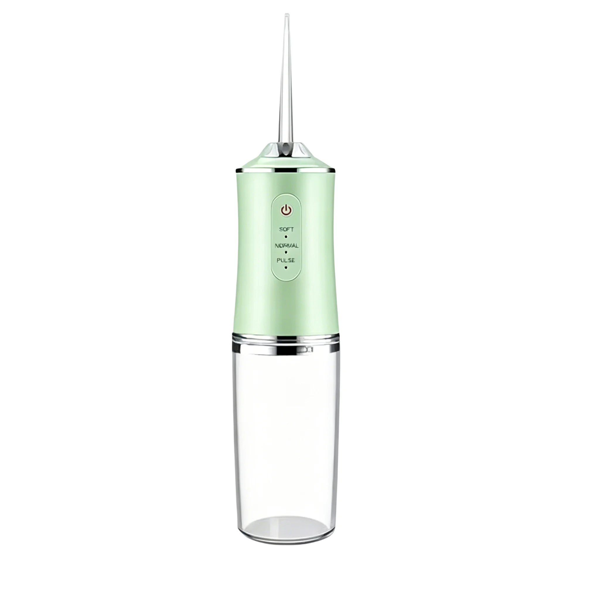 Portable Smart Electric Oral Irrigator Water Flosser with 4 Jets 3 Modes Rechargeable Dental Teeth Cleaner Travel and Daily Use
