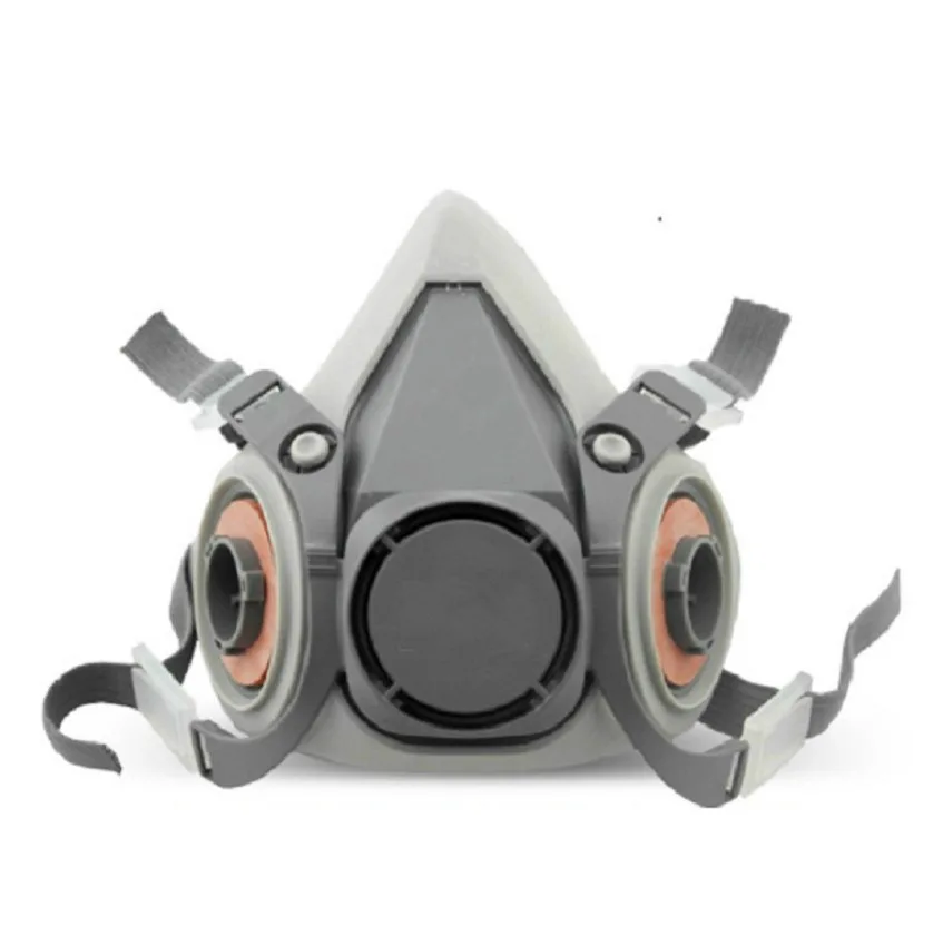 6200 Type Gas Mask Industrial Half Face Painting Spraying Respirator with Protective Glasses Suit Safety Work Filter Replace
