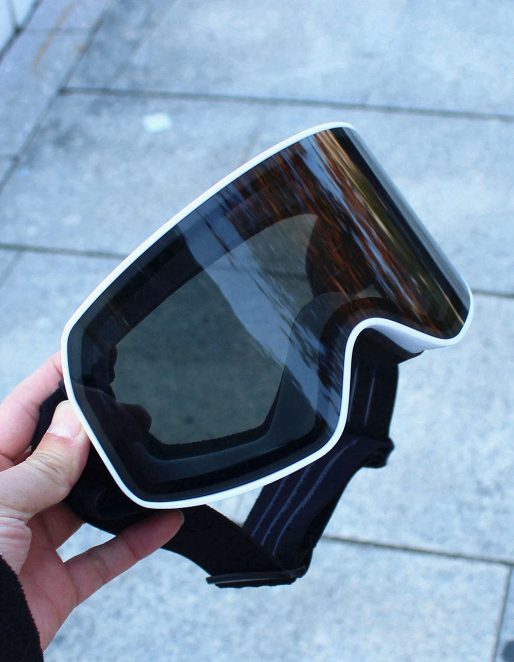 Big Ski Snowboard Goggles Women Men Skiing Eyewear Mask UV 400 Snow Protection Over Glasses Adult Double Anti-Fog Cylindrical