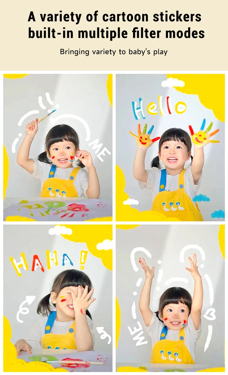 Baby Phone Toys Smart Phone Camera Toys Cartoon Musical Mini Cellphone Learning Toy Silicone cover Toy Kids Digital Camera Gift