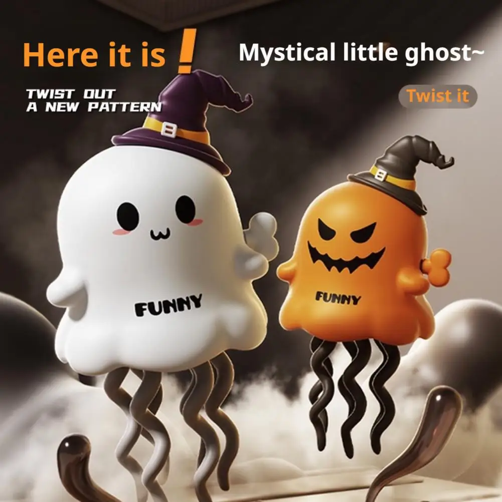 Wind-Up Dancing Ghost Toy for Kids, Interactive Moving Singing Toy with Music and Lights, Educational Toddler Toy