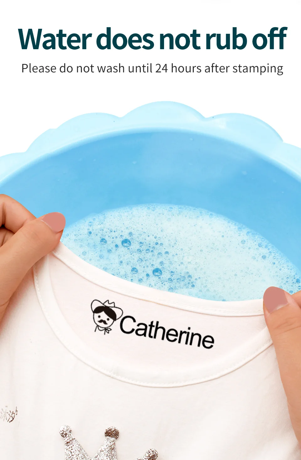 Cute Cartoon Children Seal Students, Large Size Washed Non - Fading Fabric And Textile Stamps.