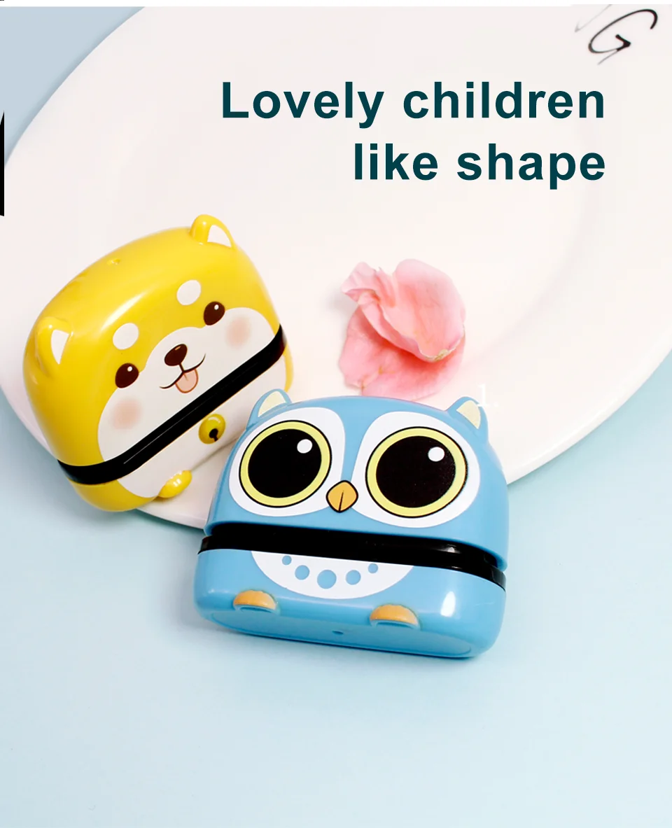 Cute Cartoon Children Seal Students, Large Size Washed Non - Fading Fabric And Textile Stamps.