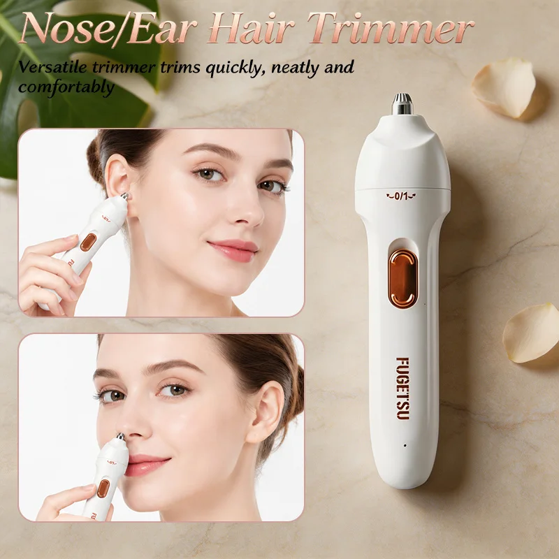 3 in 1 Electric Shaver for Women Bikini Trimmer Facial Shaver Underarm Leg Hair Remover Portable Painless Epilator