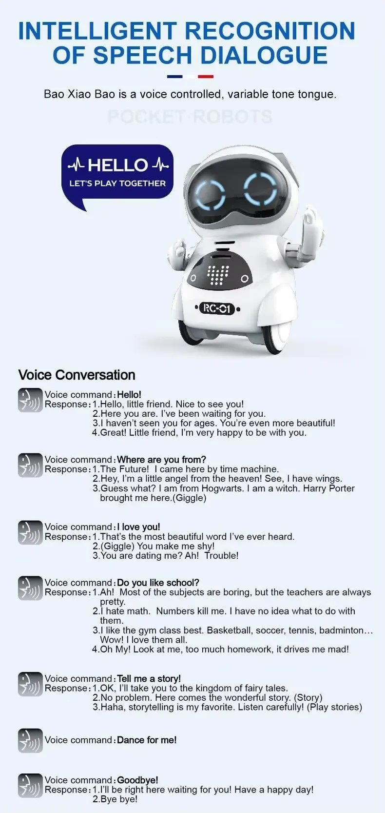 Smart AI Cute Robot Pets for Kids and Adults Your Perfect Interactive Companion at Home or Workspace Unique Gifts