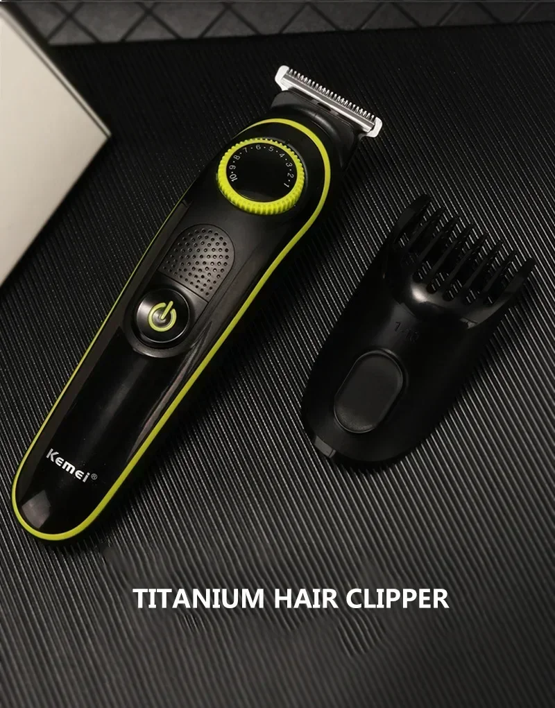 Hair Clipper Km-696 Km-691 Professional Hair Trimmer Electric Nose Beard Trimmer Razor 5 in 1 Hair Cutting Machine Trimer Cutter