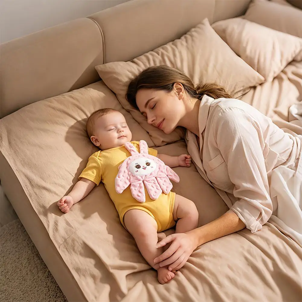 Newborn Baby Sleep Aid Palm Pillow Baby Soothing Palm Baby Sleep Aid Remote Control Baby Soothing Palm Pillow