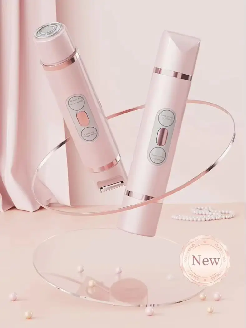 2‑in‑1 Body & Facial Shaver, Dual‑head Bikini Trimmer, Ideal Beauty Gift for Christmas and New Year