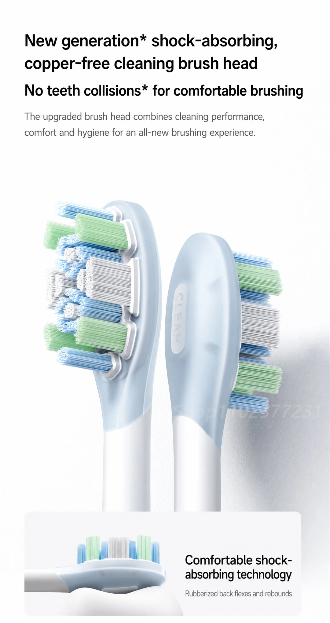 Original Mijia Sonic Toothbrush MES609 Shock-Absorbing Smart Sweep Vibration Teeth Deep Cleaning Electric Tooth Brush 3 Modes