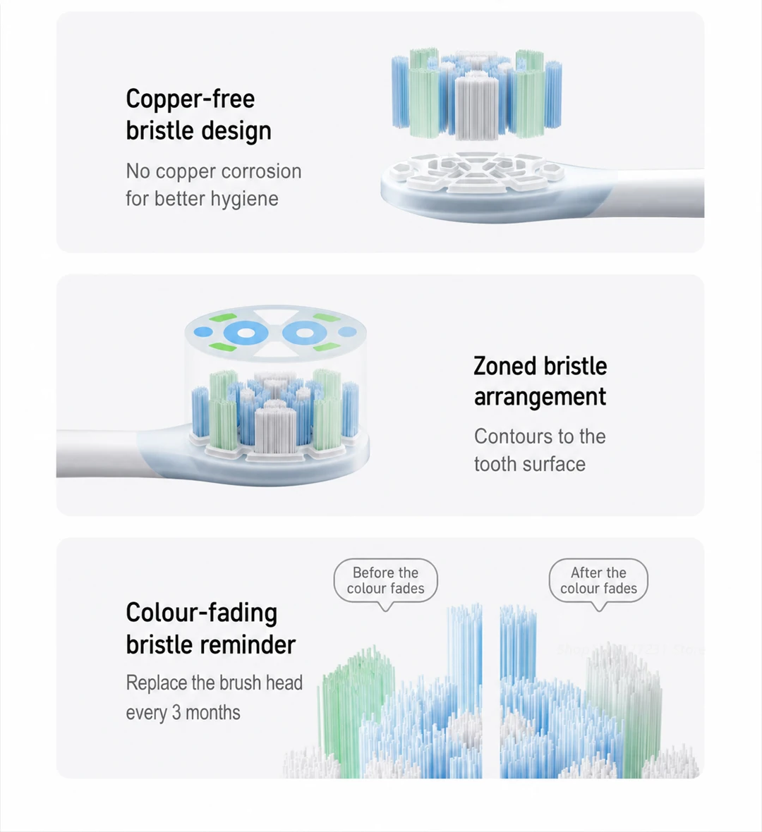 Original Mijia Sonic Toothbrush MES609 Shock-Absorbing Smart Sweep Vibration Teeth Deep Cleaning Electric Tooth Brush 3 Modes